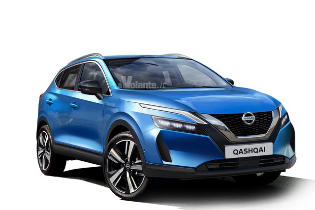 nissan qashqai 2021 rendering
