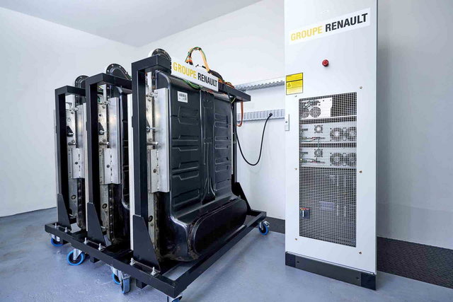 riciclo batterie renault 1