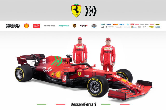 ferrari sf21 2021 formula 1 7
