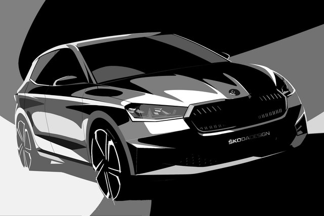 skoda fabia 2021 bozzetti