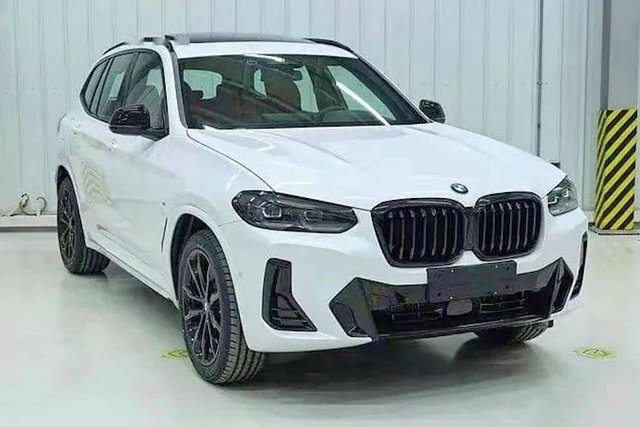 bmw x3 ix3 restyling 2021 spy