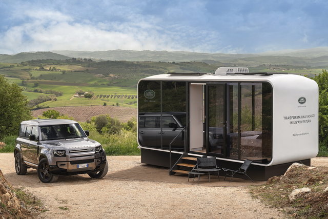 land rover defender air bnb 1