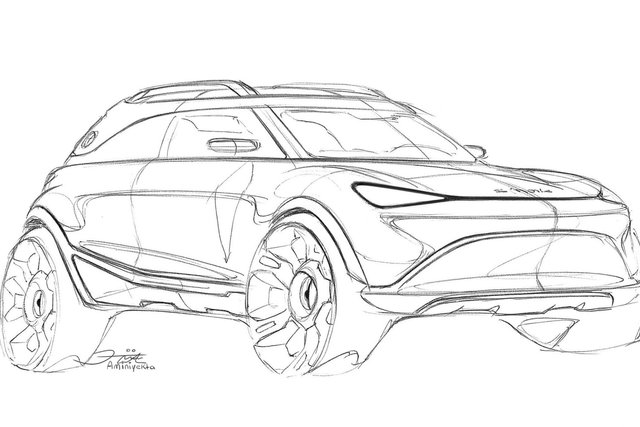 smart suv elettrica disegni 2