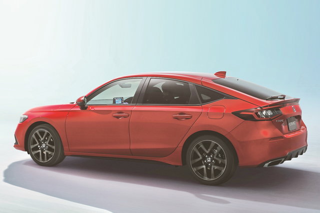 honda civic 5 porte hatchback 2022 01