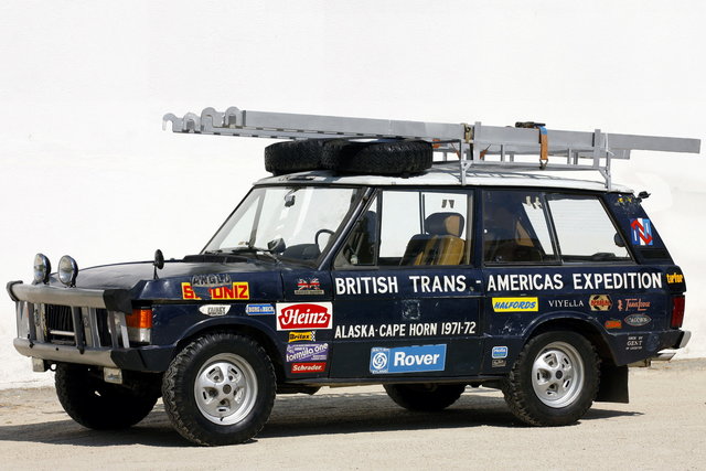 range rover rally british trans americas 1971