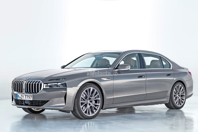 bmw serie 7 2022 rendering