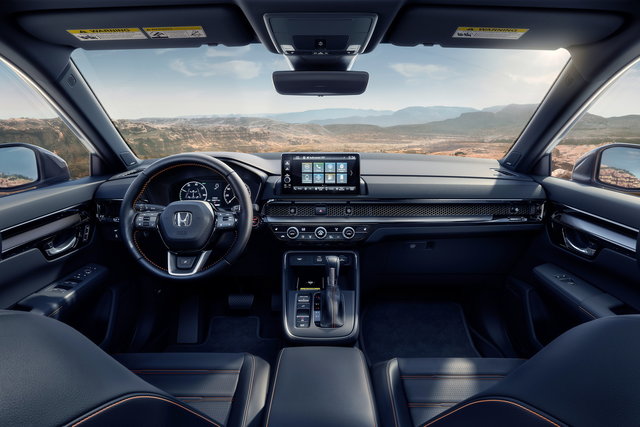 2023 honda cr v interni