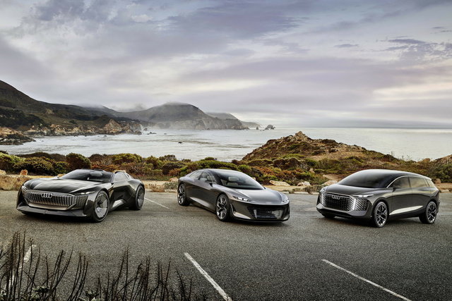 audi sphere concept family