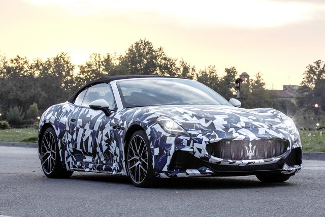 maserati grancabrio2023 spy 2