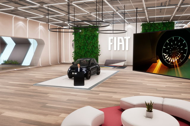 fiat metaverse store 2