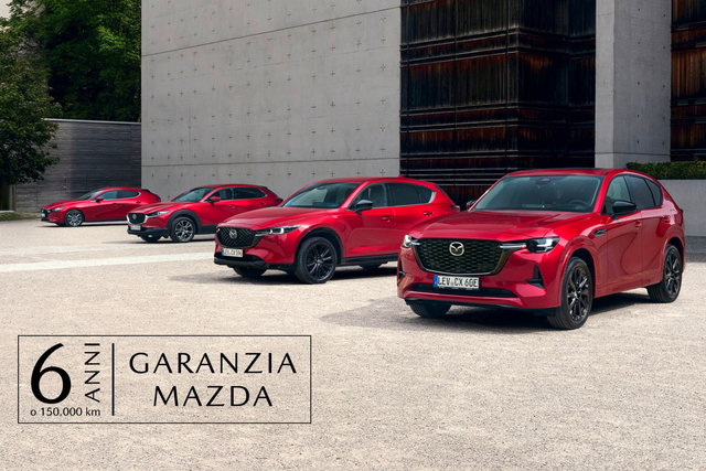 6 anni garanzia mazda