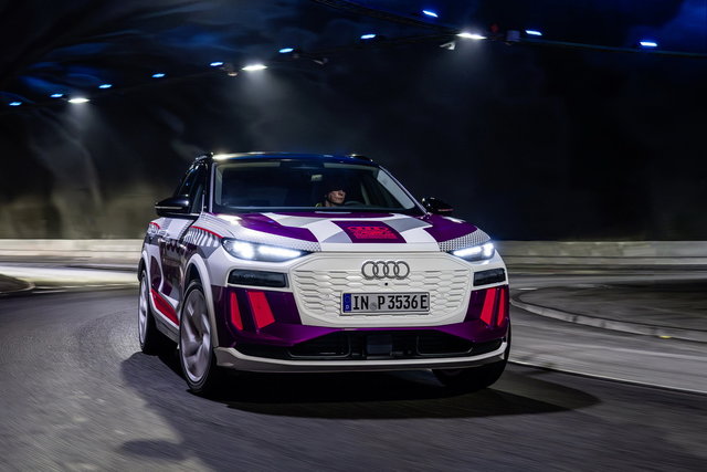 audi q6 etron covered 12