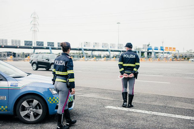 polizia gomme