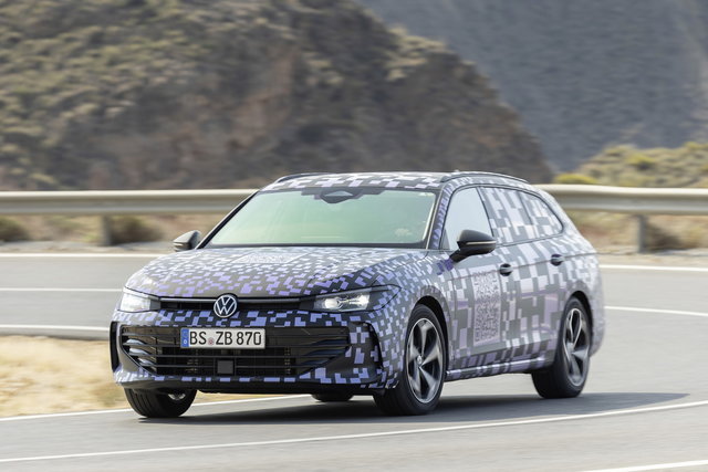 volkswagen passat 2024 spy 08