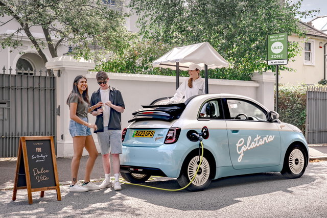 fiat 500e gelateria 2