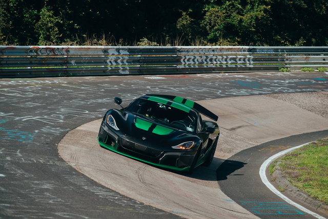 rimac nevera time attack nurbugring 2023 08 02