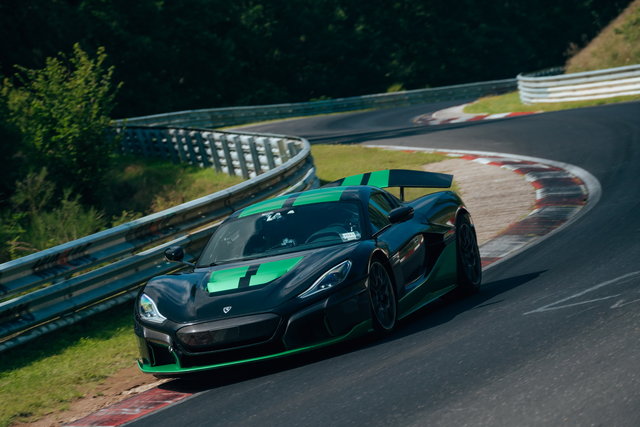 rimac nevera time attack nurbugring 2023 08 09