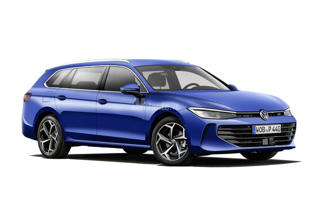volkswagen passat 2024 rendering