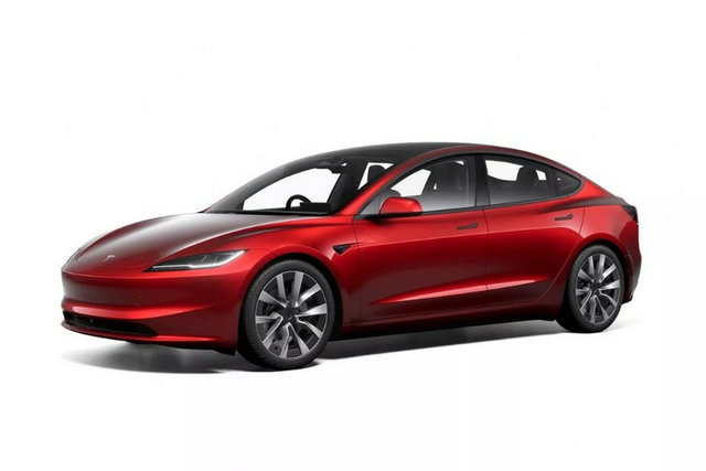 tesla model 3 restyling 2024 03