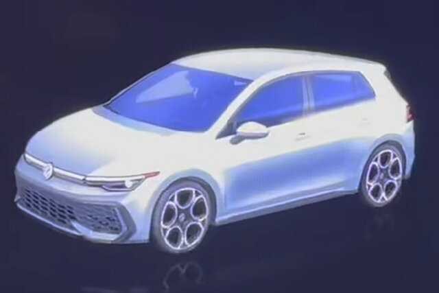 volkswagen golf 8 gti 2024 spy 2