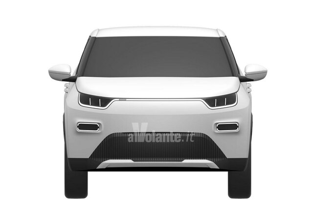 fiat panda 2024 spy disegni 4 0