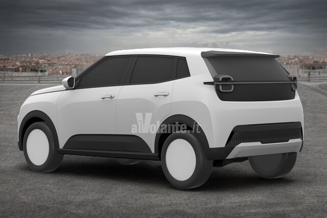 fiat panda 2024 spy disegni sfondo 1