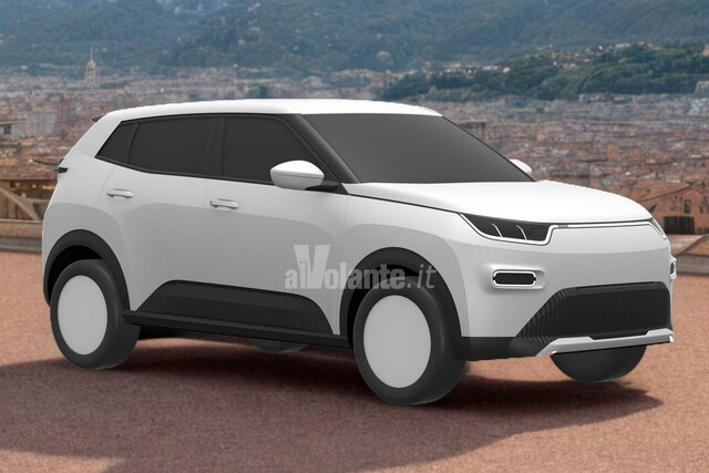 fiat panda 2024 spy disegni sfondo