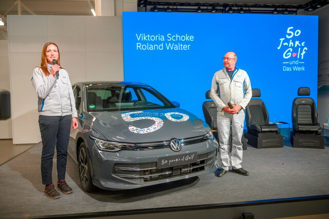 volkswagen golf produzione wolfsburg 50 anni