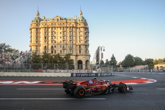 formula 1 2024 azerbaijan libere 1