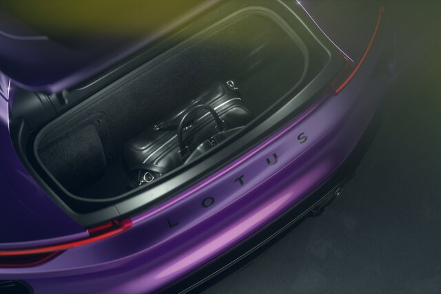 lotus emira turbo se boot trunk