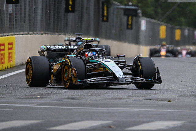 formula 1 2025 azerbaigian gara 08