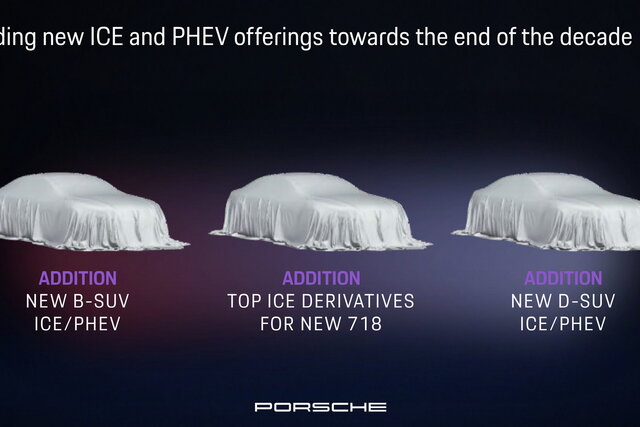 porsche piano prodotti