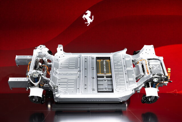 ferrari elettrica piattaforma