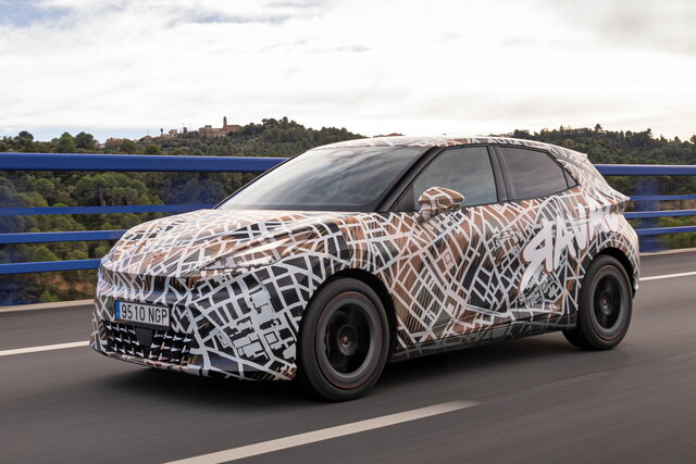 cupra raval spy drive 2025 11