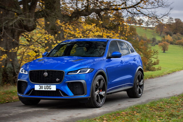 jaguar f pace svr