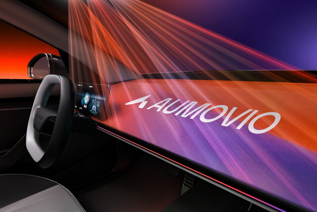 aumovio proiettore plancia 1