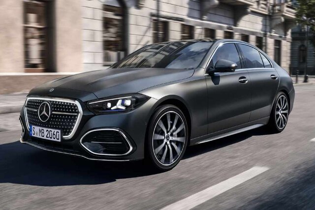 mercedes classe c restyling 2026 spy 6