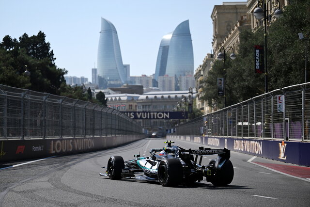 formula 1 2026 azerbaigian libere 1