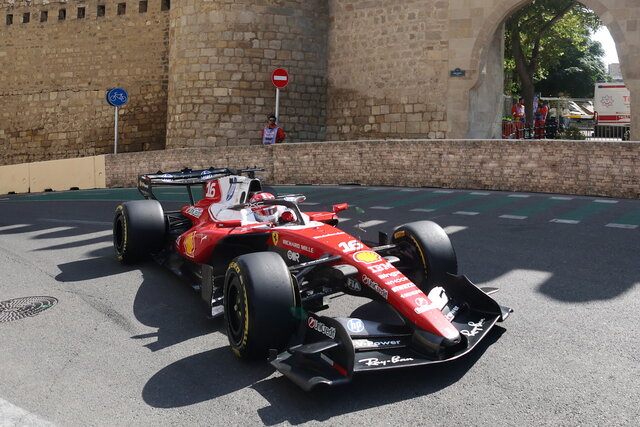 formula 1 2026 azerbaigian libere 8