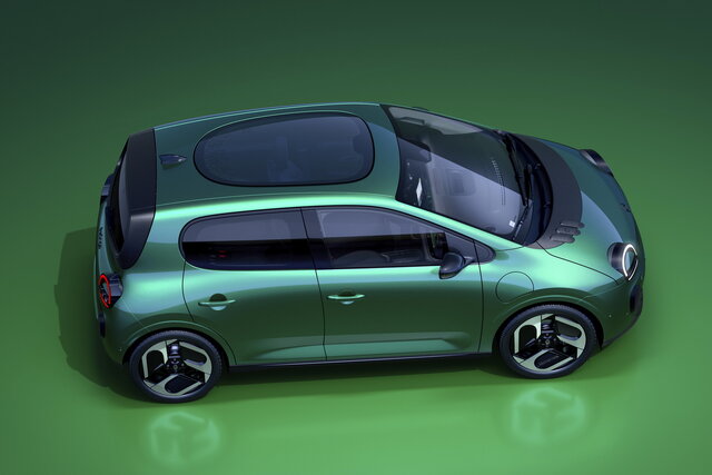 renault twingo e tech tetto panoramico