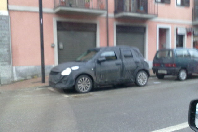 Prototipo visto nella cittadina dove abito