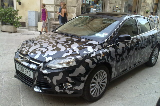 forse la nuova ford focus. . .forse. . .