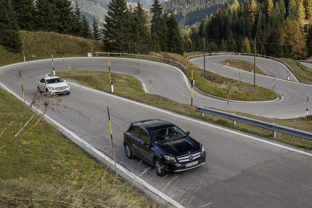 mercedes gla primo contatto 17