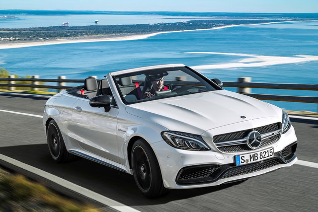 mercedes c63 amg cabrio 1