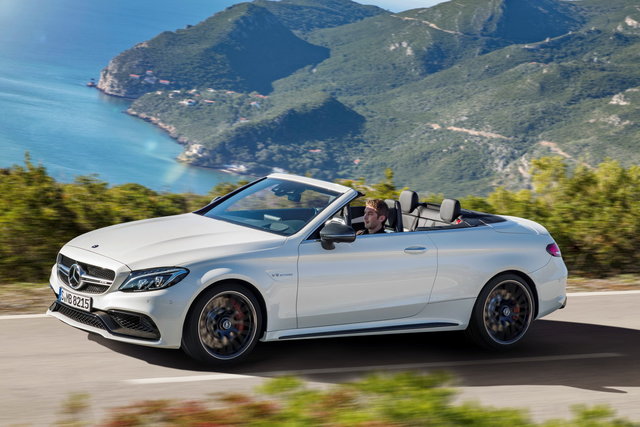 mercedes c63 amg cabrio 2