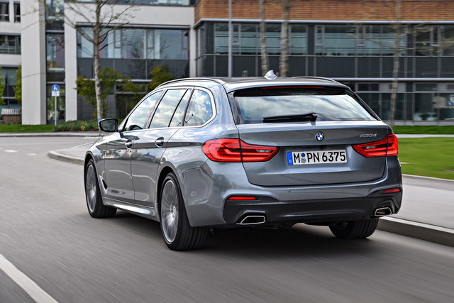 bmw serie 5 touring primo contatto 11