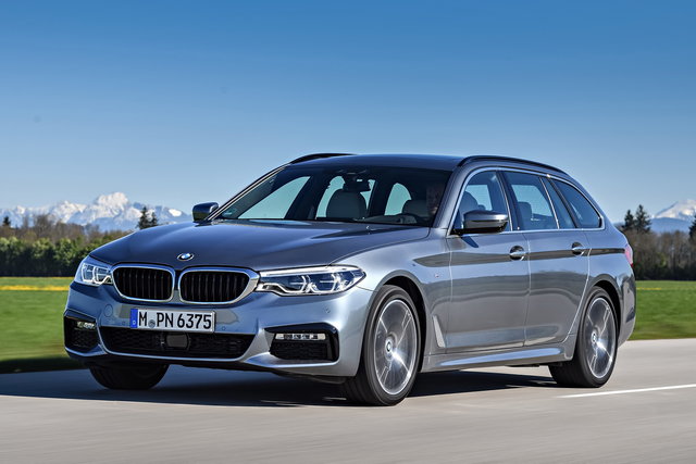 bmw serie 5 touring primo contatto 14