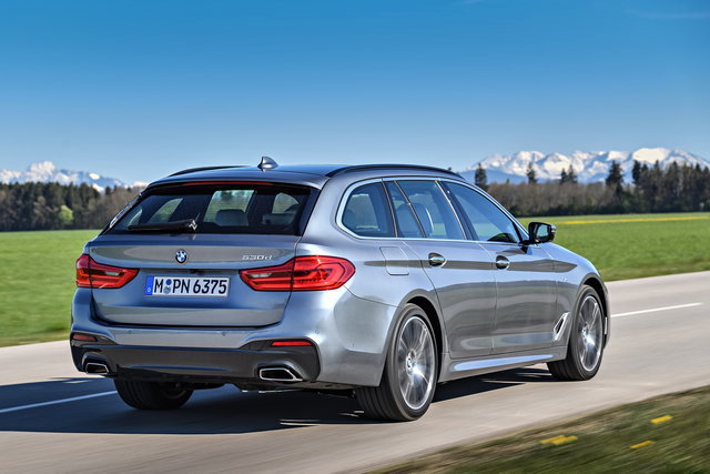 bmw serie 5 touring primo contatto 16