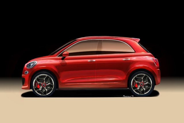 Fiat 500 F ( five door) 2017