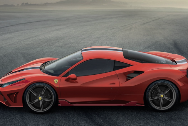 side view rosso